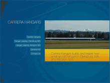 Tablet Screenshot of carrerahangars.com